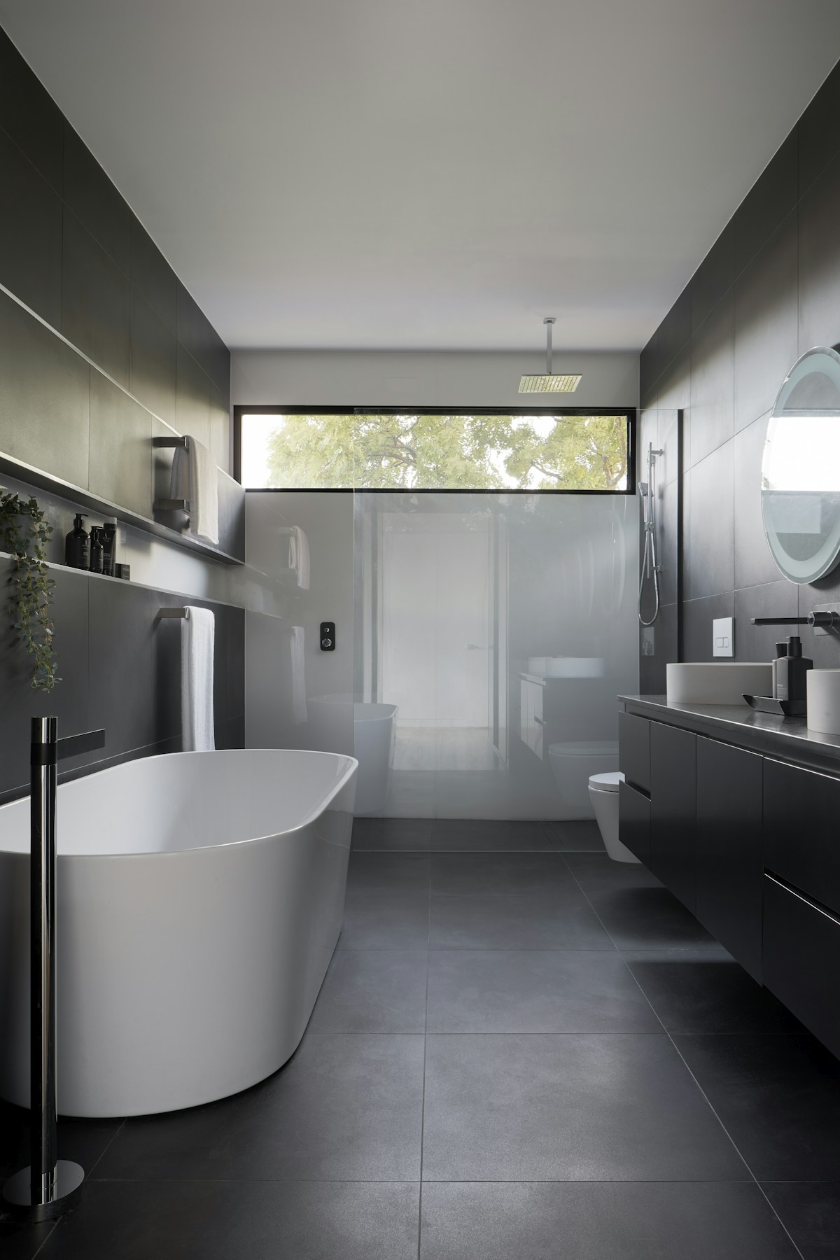Luxury bathroom remodel by HOMECRAFT