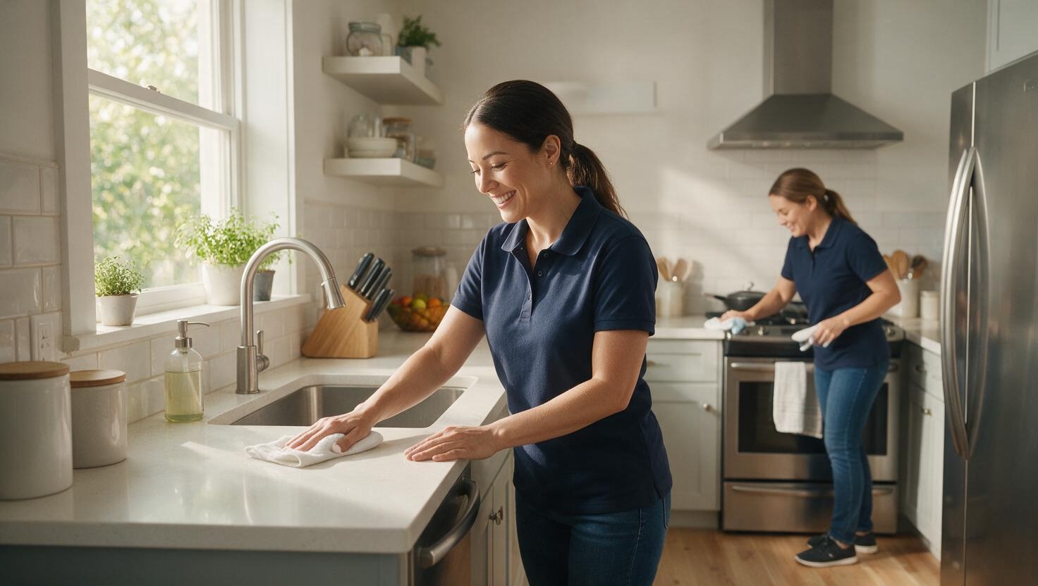 House cleaning services — recurring, deep clean, move-out and Airbnb